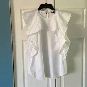 Large Ralph Lauren White Dress Shirt